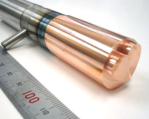 ハート型の電極作成2