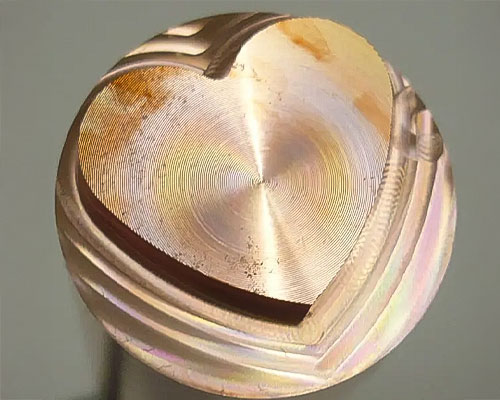 ハート型の電極作成3