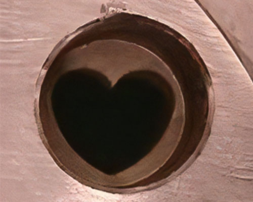 ハートの金型の修正加工2