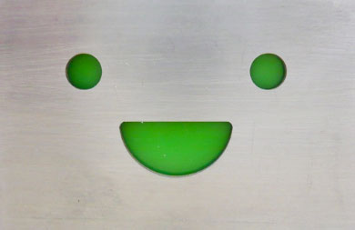 ワイヤーカット放電加工機サンプル写真1